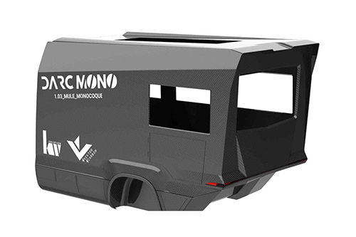 依维柯新房车,厢体采用回收碳纤维