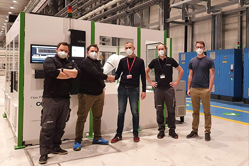 六轴机器人预浸料铺放系统,可用于碳纤维复合材料